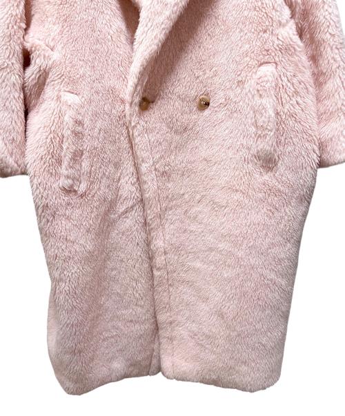 MaxMara（マックスマーラ）MaxMara (マックスマーラ) テディベアコート/テッドガール ピンク サイズ:Sの古着・服飾アイテム