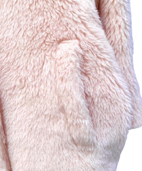 MaxMara（マックスマーラ）MaxMara (マックスマーラ) テディベアコート/テッドガール ピンク サイズ:Sの古着・服飾アイテム