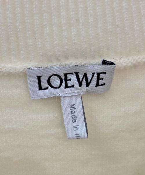 LOEWE（ロエベ）LOEWE (ロエベ) アナグラム セーター ベージュ サイズ:Sの古着・服飾アイテム