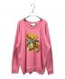 GUCCI（グッチ）の古着「テディベアリボンスウェット」｜ピンク