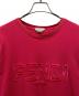 中古・古着 FENDI (フェンディ) ブランドロゴTシャツ ショッキングピンク サイズ:XS：17000円
