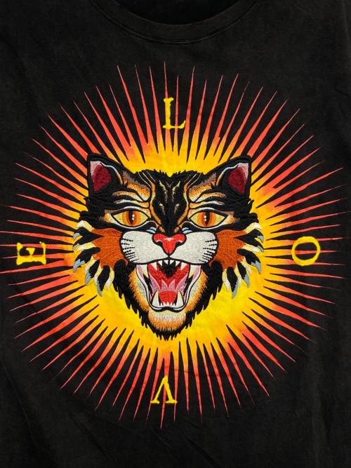 GUCCI（グッチ）GUCCI (グッチ) タイガー刺繍Tシャツ ブラック サイズ:Mの古着・服飾アイテム