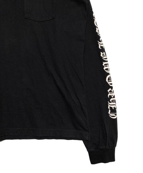 CHROME HEARTS（クロムハーツ）CHROME HEARTS (クロムハーツ) スクロールラベルポケットTシャツ ブラック サイズ:XLの古着・服飾アイテム