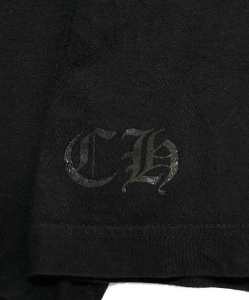 CHROME HEARTS（クロムハーツ）CHROME HEARTS (クロムハーツ) スクロールラベルポケットTシャツ ブラック サイズ:XLの古着・服飾アイテム
