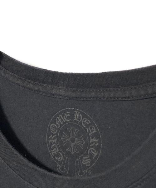 CHROME HEARTS（クロムハーツ）CHROME HEARTS (クロムハーツ) スクロールラベルポケットTシャツ ブラック サイズ:XLの古着・服飾アイテム