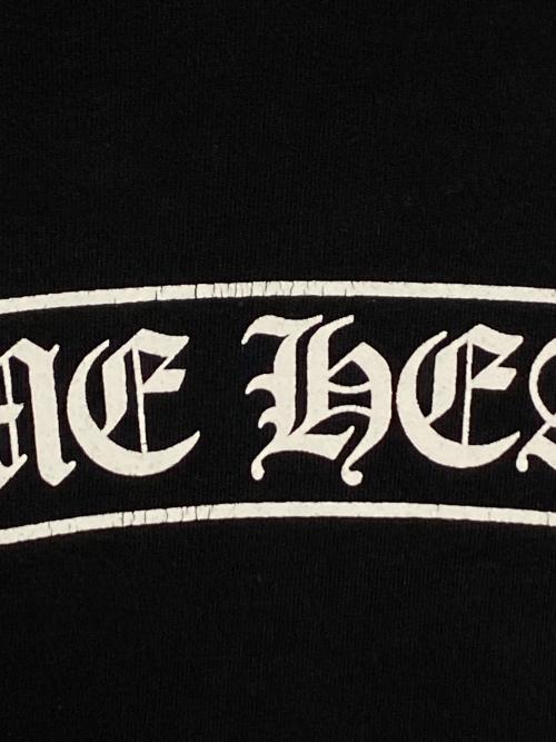 CHROME HEARTS（クロムハーツ）CHROME HEARTS (クロムハーツ) スクロールラベルポケットTシャツ ブラック サイズ:XLの古着・服飾アイテム