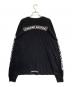 CHROME HEARTS (クロムハーツ) スクロールラベルポケットTシャツ ブラック サイズ:XL：70000円