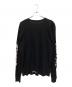 CHROME HEARTS (クロムハーツ) アームネックロゴTシャツ ブラック サイズ:XL：60000円