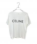 CELINEセリーヌ）の古着「ロゴルーズTシャツ」｜ホワイト