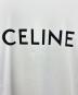 中古・古着 CELINE (セリーヌ) ロゴルーズTシャツ ホワイト サイズ:XS：40000円