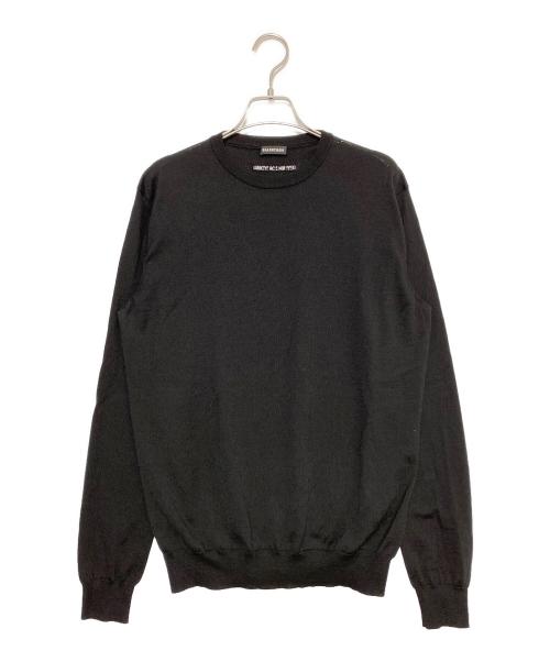 BALENCIAGA（バレンシアガ）BALENCIAGA (バレンシアガ) ロゴニット ブラック サイズ:Sの古着・服飾アイテム