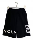 GIVENCHYジバンシィ）の古着「スウェットハーフパンツ」｜ブラック