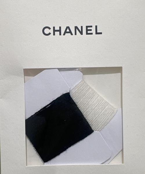 CHANEL（シャネル）CHANEL (シャネル) P77 ココマーク ロゴニット ブラック サイズ:34の古着・服飾アイテム