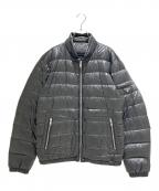PRADAプラダ）の古着「ロゴプレートダウンジャケット SGA506 R151 11HU」｜ブラック