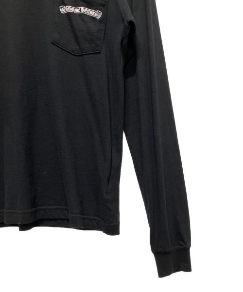 CHROME HEARTS（クロムハーツ）CHROME HEARTS (クロムハーツ) アーチロゴロングスリーブカットソー ブラック サイズ:Sの古着・服飾アイテム