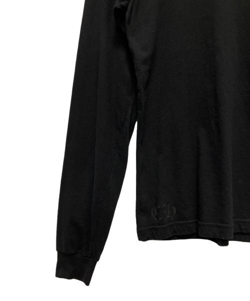 CHROME HEARTS（クロムハーツ）CHROME HEARTS (クロムハーツ) アーチロゴロングスリーブカットソー ブラック サイズ:Sの古着・服飾アイテム