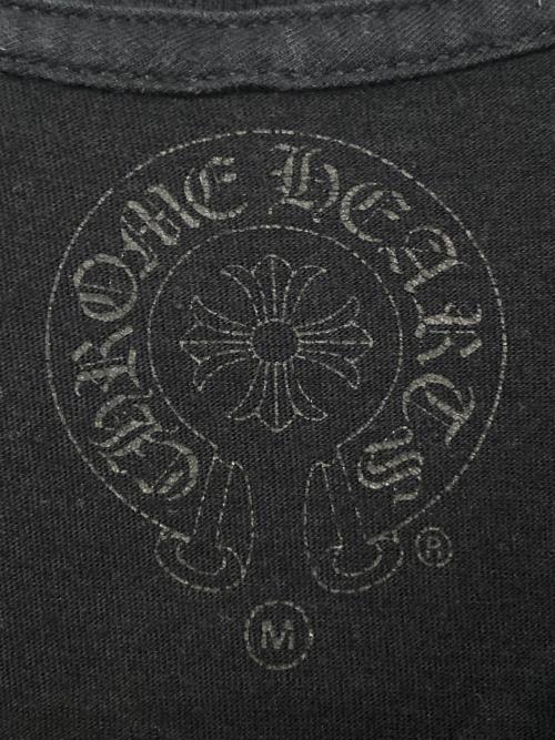CHROME HEARTS（クロムハーツ）CHROME HEARTS (クロムハーツ) バックロゴポケットTシャツ ブラック サイズ:Mの古着・服飾アイテム