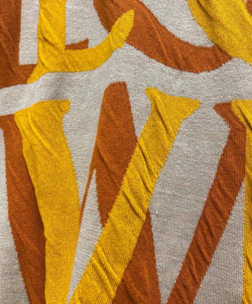 LOEWE（ロエベ）LOEWE (ロエベ) リネンコットンロゴニット カーキ サイズ:Sの古着・服飾アイテム