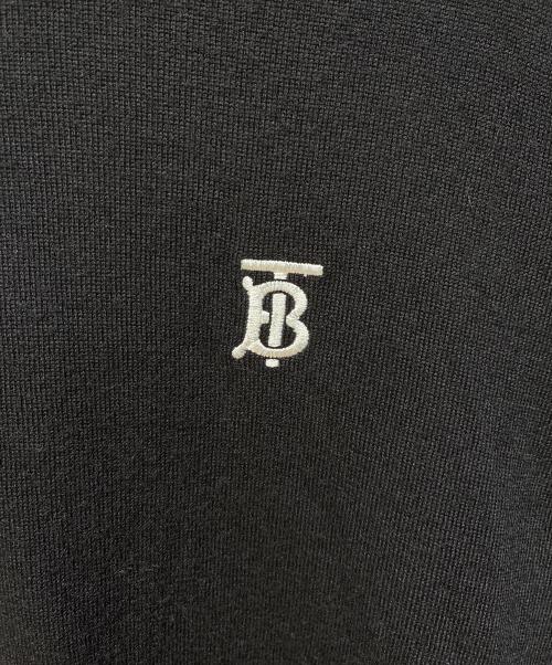 BURBERRY（バーバリー）BURBERRY (バーバリー) TBロゴニット ブラック サイズ:Sの古着・服飾アイテム