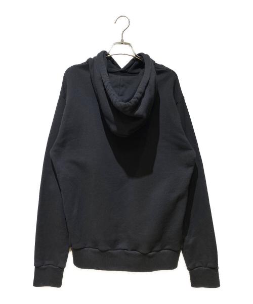 LOUIS VUITTON（ルイ ヴィトン）LOUIS VUITTON (ルイ ヴィトン) ロゴ刺繍パーカー ブラック サイズ:Mの古着・服飾アイテム