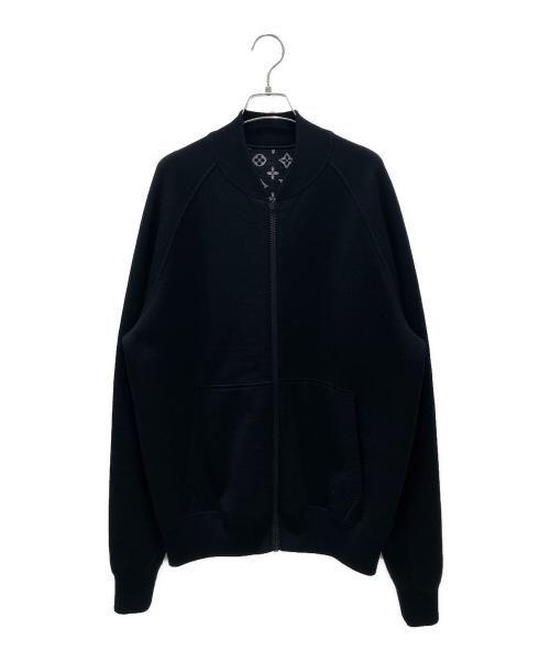 LOUIS VUITTON（ルイ ヴィトン）LOUIS VUITTON (ルイ ヴィトン) Reversible Monogram Track-Top Jacket/リバーシブルモノグラムブルゾン ブラック サイズ:Lの古着・服飾アイテム