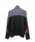 BALENCIAGA (バレンシアガ) 18AW チェック切替ポプリンジップアップジャケット/トラックジャケット マルチカラー サイズ:46：55000円