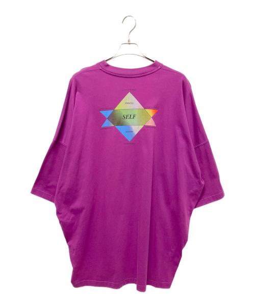 BALENCIAGA（バレンシアガ）BALENCIAGA (バレンシアガ) オーバーサイズTシャツ パープル サイズ:XSの古着・服飾アイテム