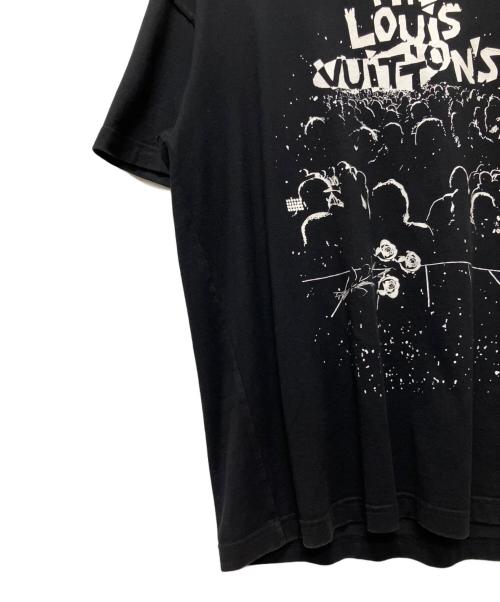 LOUIS VUITTON（ルイ ヴィトン）LOUIS VUITTON (ルイ ヴィトン) コンサートプリントTシャツ ブラック サイズ:Mの古着・服飾アイテム