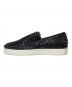 中古・古着 Christian Louboutin (クリスチャン・ルブタン) スタッズスリッポン ブラック サイズ:40：40000円