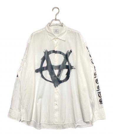 中古・古着通販】VETEMENTS (ヴェトモン) ダブルアナーキーシャツ