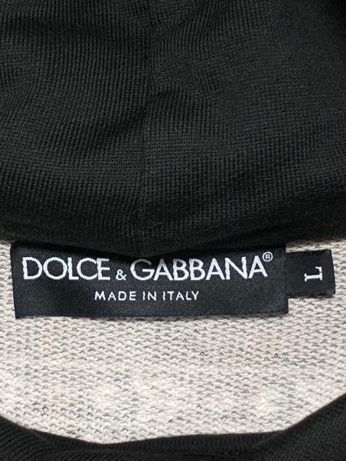 DOLCE & GABBANA（ドルチェ＆ガッバーナ）DOLCE & GABBANA (ドルチェ＆ガッバーナ) ペイズリーパーカー ブラック サイズ:Lの古着・服飾アイテム