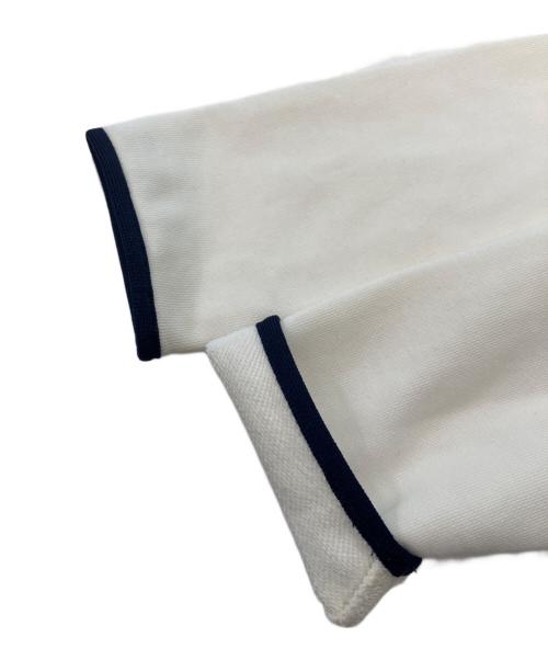 MONCLER（モンクレール）MONCLER (モンクレール) スウェット切替ダウンジャケット ホワイト サイズ:Ｍの古着・服飾アイテム