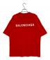 BALENCIAGA (バレンシアガ) ロゴTシャツ レッド サイズ:XS：38000円