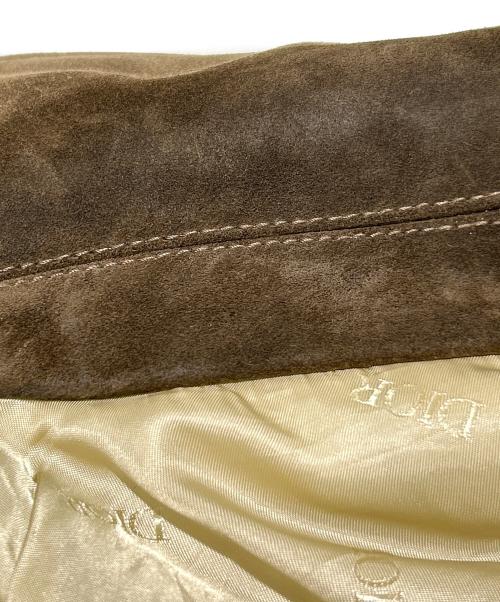 Dior（ディオール）Dior (ディオール) スウェード切替ブルゾン ベージュ サイズ:48の古着・服飾アイテム