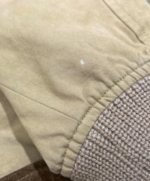 Dior（ディオール）Dior (ディオール) スウェード切替ブルゾン ベージュ サイズ:48の古着・服飾アイテム