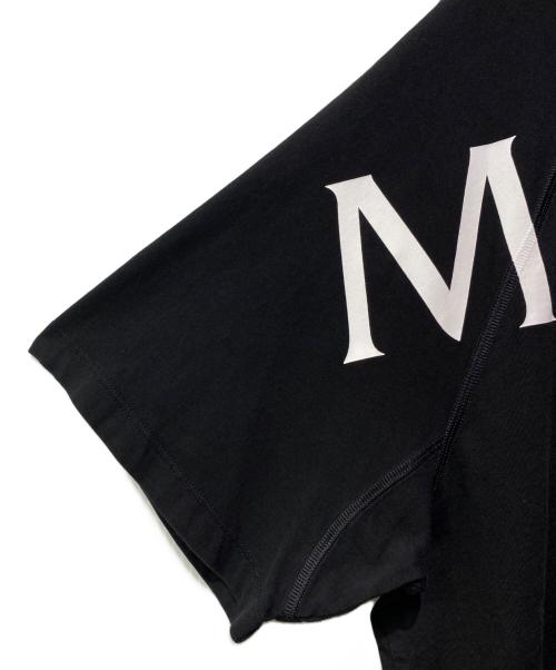 MONCLER（モンクレール）MONCLER (モンクレール) ロゴラグランTシャツ ブラック サイズ:XLの古着・服飾アイテム