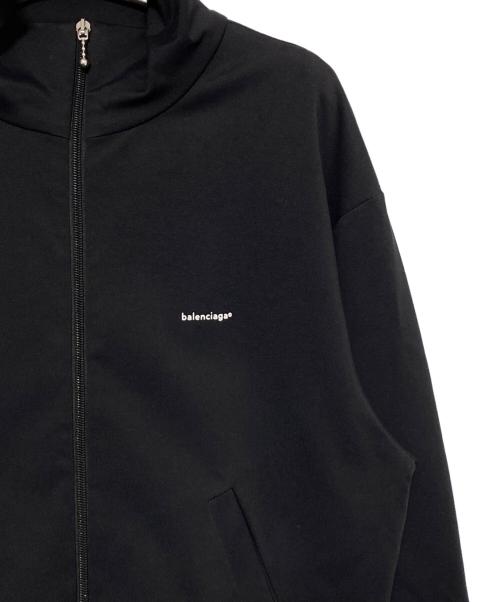 BALENCIAGA（バレンシアガ）BALENCIAGA (バレンシアガ) ロゴトラックジャケット ブラック サイズ:Sの古着・服飾アイテム