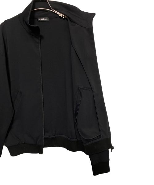 BALENCIAGA（バレンシアガ）BALENCIAGA (バレンシアガ) ロゴトラックジャケット ブラック サイズ:Sの古着・服飾アイテム