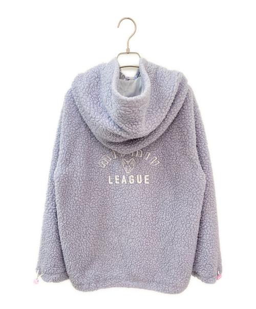 MIU MIU（ミュウミュウ）MIU MIU (ミュウミュウ) ボアパーカー スカイブルー サイズ:40の古着・服飾アイテム