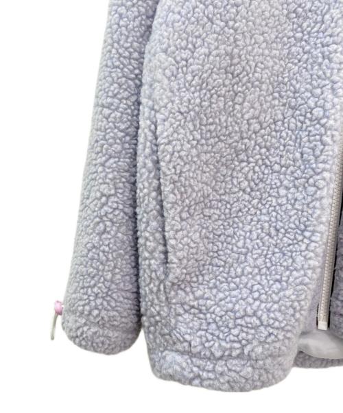 MIU MIU（ミュウミュウ）MIU MIU (ミュウミュウ) ボアパーカー スカイブルー サイズ:40の古着・服飾アイテム