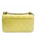 CHANEL (シャネル) マトラッセチェーンウォレット ライムイエロー サイズ:-：400000円