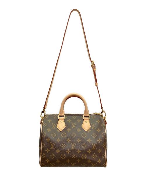 LOUIS VUITTON（ルイ ヴィトン）LOUIS VUITTON (ルイ ヴィトン) スピーディ･バンドリエール 25/2WAYショルダーバッグ ブラウン サイズ:25の古着・服飾アイテム