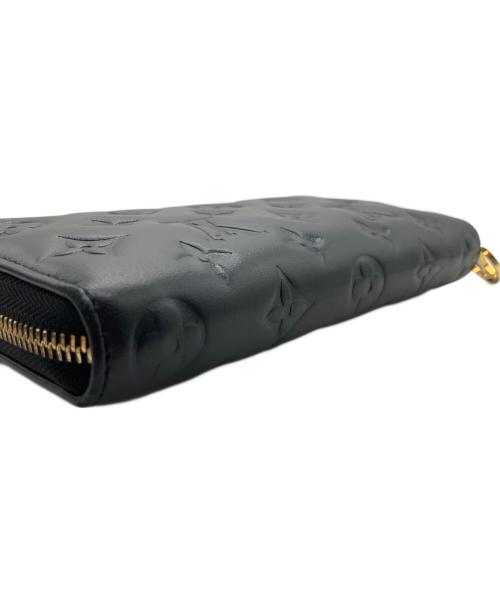 LOUIS VUITTON（ルイ ヴィトン）LOUIS VUITTON (ルイ ヴィトン) モノグラム エンボス ジッピー･ウォレット/M81510 ノワールの古着・服飾アイテム