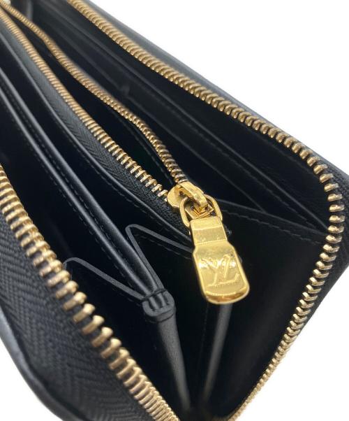 LOUIS VUITTON（ルイ ヴィトン）LOUIS VUITTON (ルイ ヴィトン) モノグラム エンボス ジッピー･ウォレット/M81510 ノワールの古着・服飾アイテム