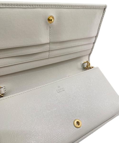 GUCCI（グッチ）GUCCI (グッチ) GGスプリームチェーン付きウォレットの古着・服飾アイテム