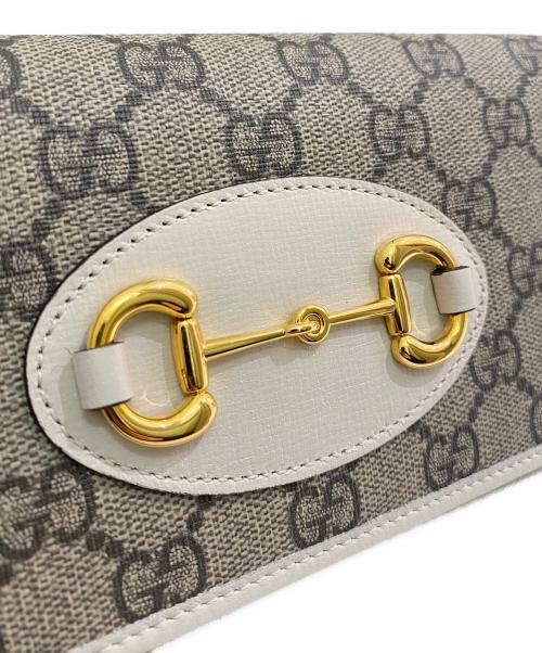 GUCCI（グッチ）GUCCI (グッチ) GGスプリームチェーン付きウォレットの古着・服飾アイテム