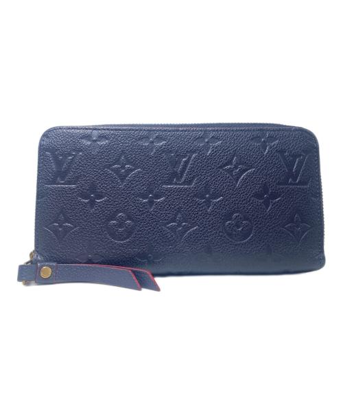 LOUIS VUITTON（ルイ ヴィトン）LOUIS VUITTON (ルイ ヴィトン) モノグラム・アンプラント/ジッピー ウォレット マリーヌルージュの古着・服飾アイテム