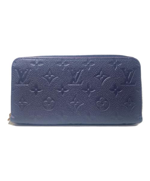 LOUIS VUITTON（ルイ ヴィトン）LOUIS VUITTON (ルイ ヴィトン) モノグラム・アンプラント/ジッピー ウォレット マリーヌルージュの古着・服飾アイテム