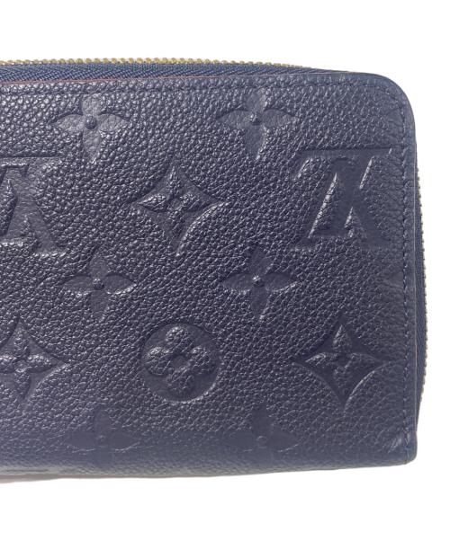 LOUIS VUITTON（ルイ ヴィトン）LOUIS VUITTON (ルイ ヴィトン) モノグラム・アンプラント/ジッピー ウォレット マリーヌルージュの古着・服飾アイテム
