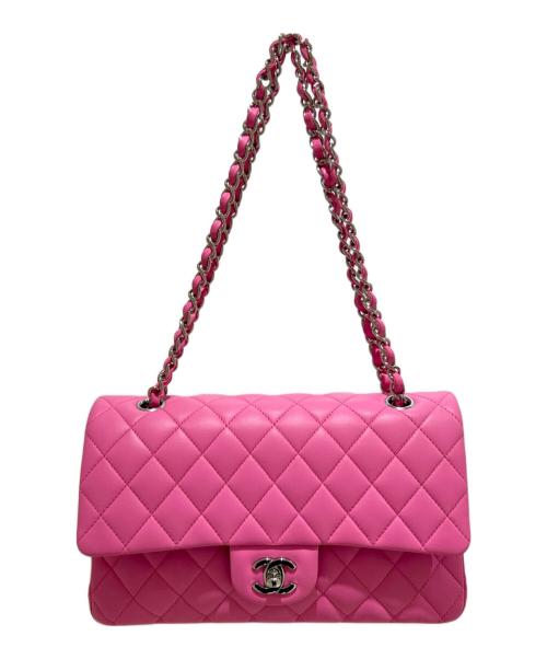 CHANEL（シャネル）CHANEL (シャネル) マトラッセ25　Wフラップチェーンショルダーバッグ ピンク サイズ:25の古着・服飾アイテム